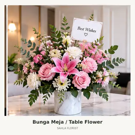 Bunga Meja Paal Dua
