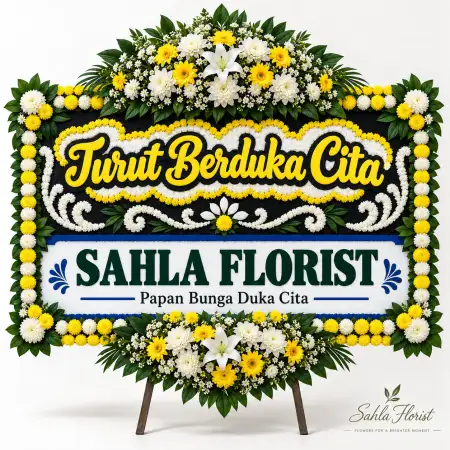 Papan Bunga Duka Paal Dua